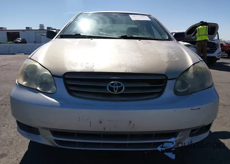 2003 Toyota Corolla Ce from USA, damaged, VIN JTDBR32E030027437